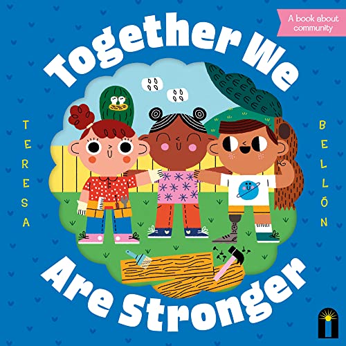 Book cover with illustrated children holding hands in a grassy field.