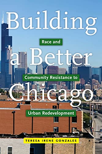 Book cover: “Building a Better Chicago” with a city skyline background.