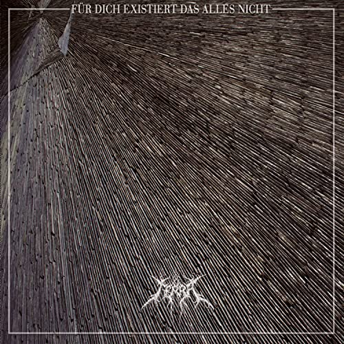 CD cover: dark, textured surface with band logo and German text.