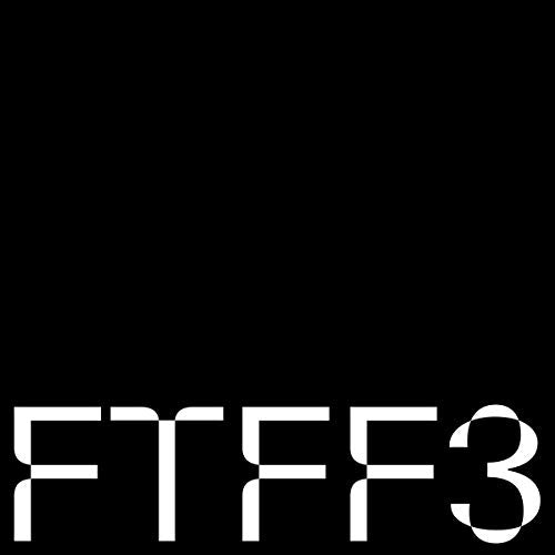White stylized text reading FTFF3 on a solid black background.
