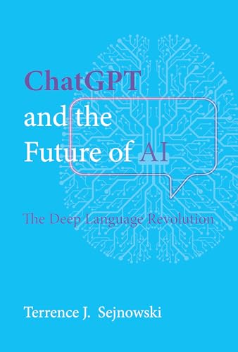 Book cover: "ChatGPT and the Future of AI" with brain-like circuit design.