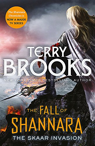 Book cover: fantasy warrior woman, fiery landscape, title "The Skaar Invasion".