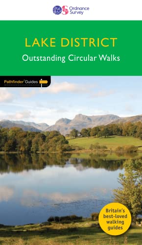 Lake District walking guide cover with mountain and lake landscape.