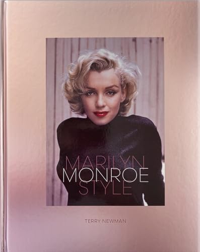 Book cover featuring a portrait of Marilyn Monroe in black clothing.