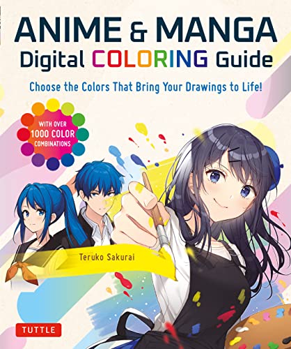 Book cover featuring anime-style characters and a colorful paint splash.