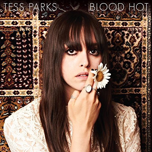 CD cover for Tess Parks’ “Blood Hot” featuring a portrait of the artist.