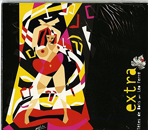CD cover with abstract geometric shapes and a seated figure.