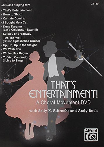 DVD cover featuring silhouetted dancers and the title "That's Entertainment.