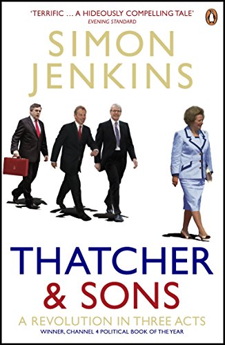 Book cover: "Thatcher and Sons" with figures walking away from the viewer.