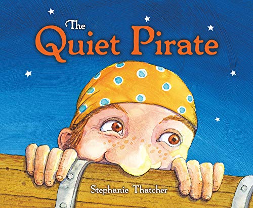 Child in a yellow bandana peeks over a wooden barrel.