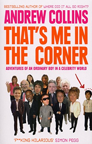 Book cover with cartoonish images of celebrities and a small figure.