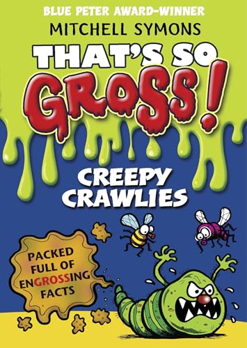 Book cover with cartoon insects, slime, and bold red title text.