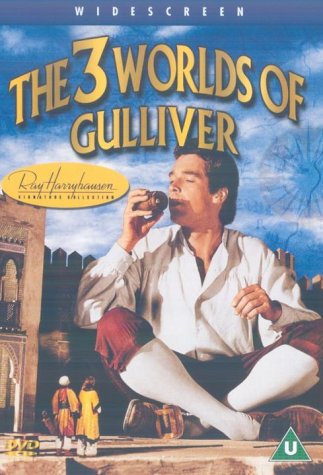 DVD cover featuring a man sitting, drinking from a cup, with two miniature people below.
