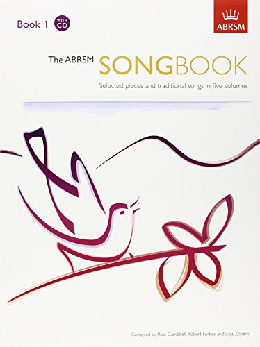 ABRSM Songbook, Book 1 cover with birds and floral design.