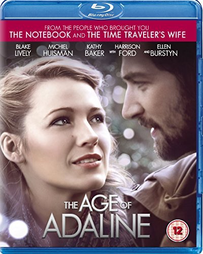 Blu-ray cover for The Age of Adaline featuring Blake Lively and Michiel Huisman.