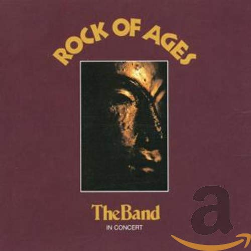 CD cover for The Band’s “Rock Of Ages” with a portrait.