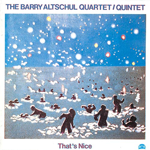 CD cover for “That’s Nice” by The Barry Altschul Quartet, abstract art.