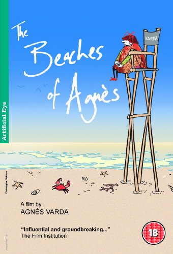 DVD cover featuring a cartoon woman onB sitting on a beach lifeguard chair.