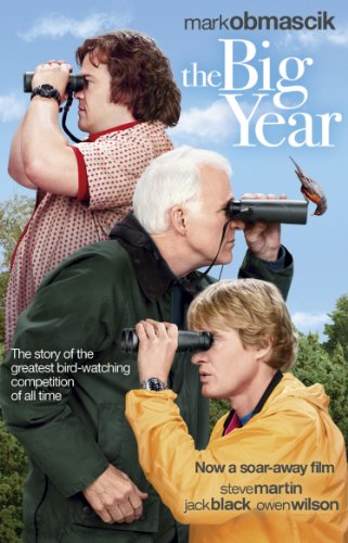 Movie poster for "The Big Year" featuring three men with binoculars.