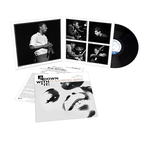 Blue Mitchell Quintet vinyl record, album cover, and inner sleeve layouts.
