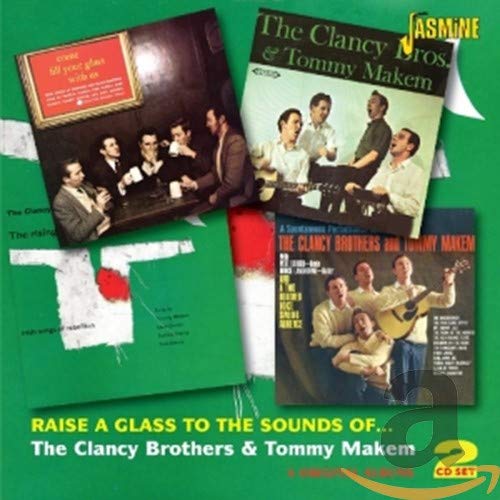 CD set featuring The Clancy Brothers & Tommy Makem album covers.