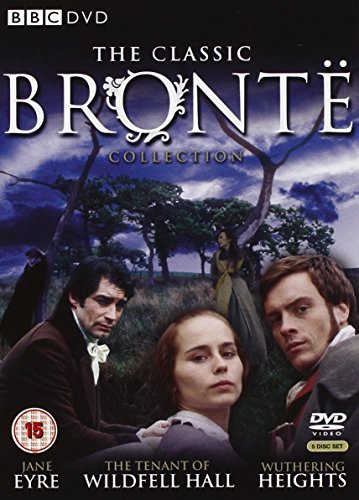 DVD cover for "The Classic Bronte Collection" featuring period drama characters.