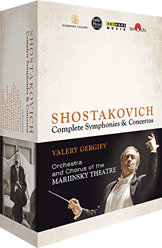 DVD box set of Shostakovich symphonies featuring conductor Valery Gergiev.