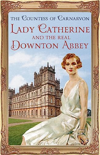 Book cover featuring a woman in a white dress before a large stone mansion.