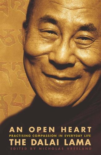 Book cover featuring a close-up portrait of the Dalai Lama smiling.