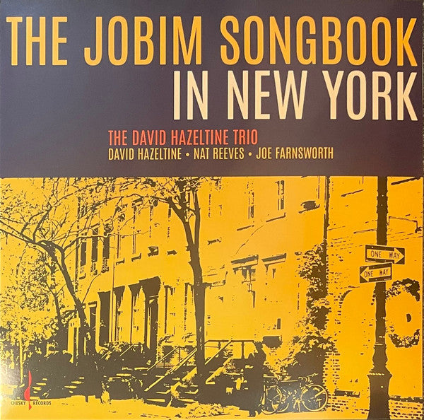 Vinyl record cover: "The Jobim Songbook In New York" by David Hazeltine Trio.