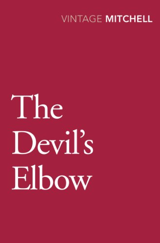 Book cover: "The Devil's Elbow" with white text on a red background.