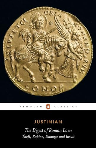 Book cover: gold Roman coin image with text “The Digest of Roman Law.”