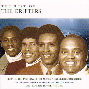 CD cover for āThe Best Of The Driftersā featuring four smiling men.