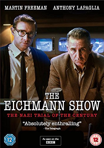 DVD cover for The Eichmann Show featuring Martin Freeman and Anthony LaPaglia.