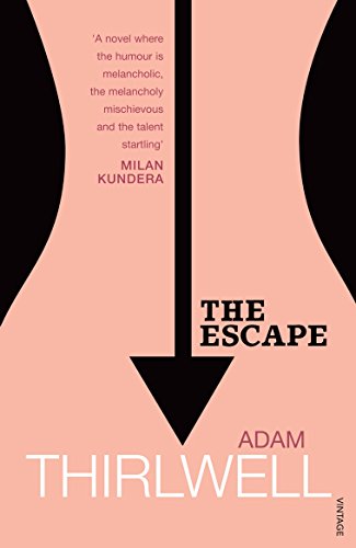 Book cover for "The Escape" by Adam Thirlwell, with abstract shapes.