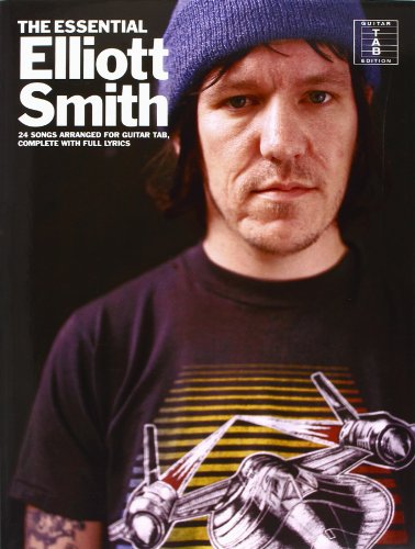 Elliot Smith guitar tab book cover featuring a portrait of the artist.