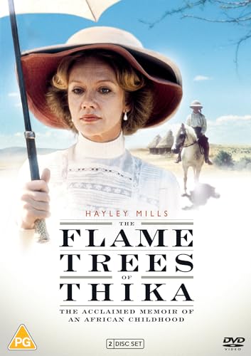 DVD cover for "The Flame Trees Of Thika" featuring Hayley Mills.