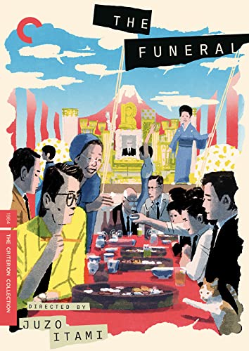 DVD cover for "The Funeral" depicting a stylized funeral procession scene.