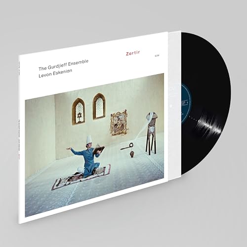 Vinyl record of “Zartir” by The Gurdjieff Ensemble & Levon, album cover shown.