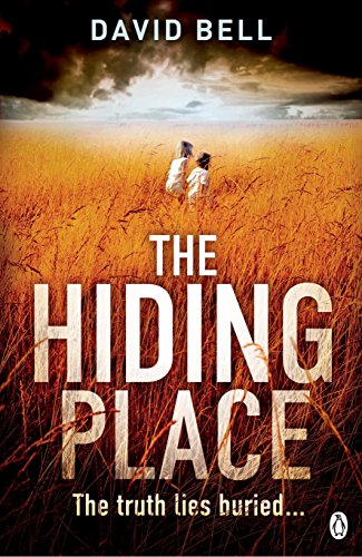 Book cover: two children in a wheat field, stormy sky above.