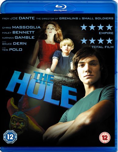"Blu-ray case for 'The Hole' with a man, woman, and child on cover."