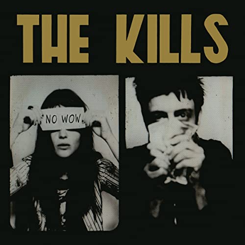 CD cover for The Kills’ “No Wow” featuring two obscured faces.