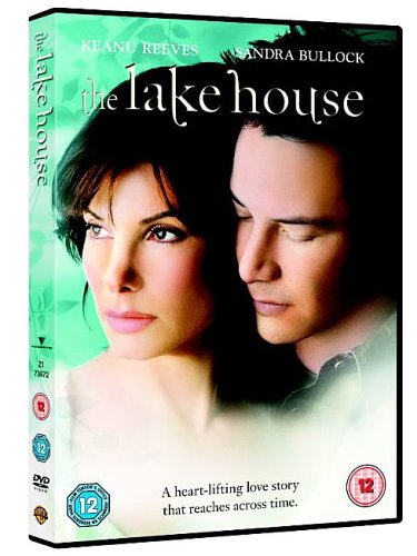 DVD cover for “The Lake House” featuring Sandra Bullock and Keanu Reeves.