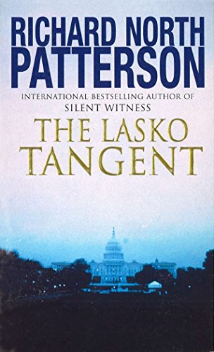 Book cover for "The Lasko Tangent" by Richard North Patterson, with the Capitol Building.