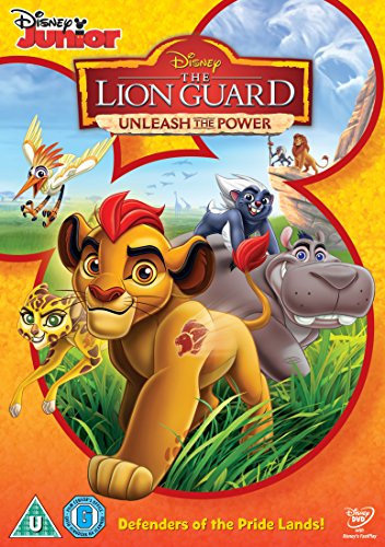 DVD cover featuring Kion and friends from Disney’s “The Lion Guard”.