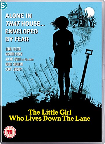 DVD cover for "The Little Girl Who Lives Down The Lane" featuring a silhouetted girl.