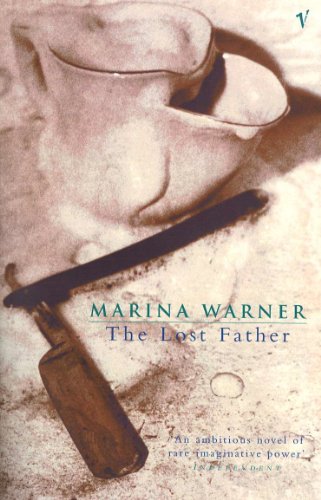 Book cover: "The Lost Father" by Marina Warner, featuring a straight razor.