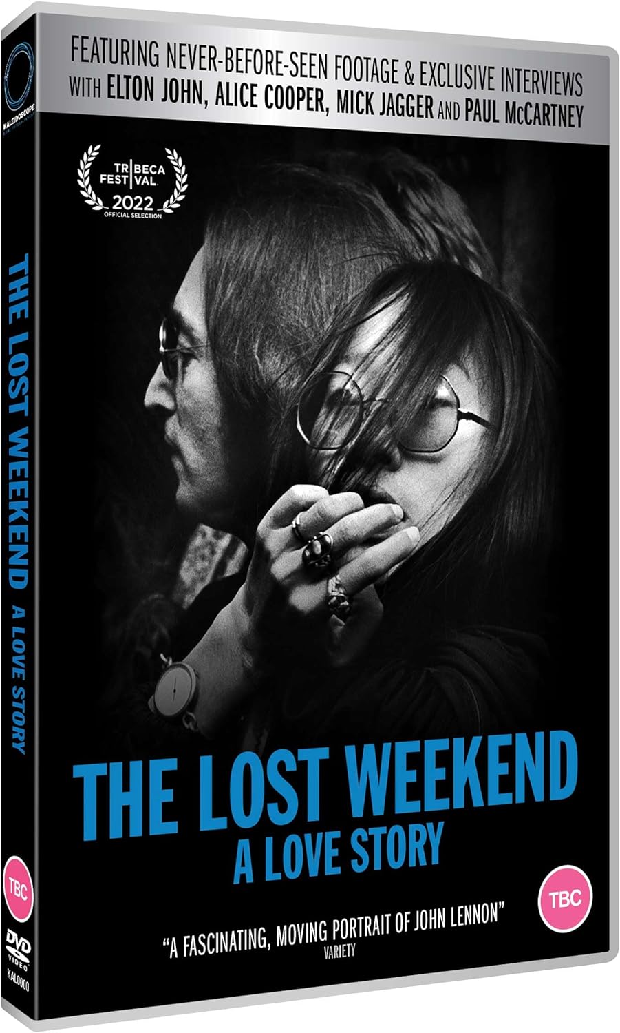 DVD cover for The Lost Weekend: A Love Story featuring John Lennon and May Pang.