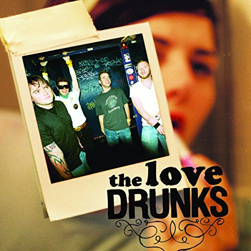 CD cover featuring a faded, Polaroid-style photo of four young men.