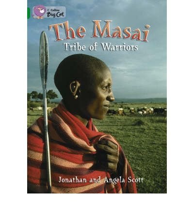 Book cover featuring a Maasai man with a spear, looking left.